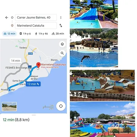 Apartamento En La Costa Del Maresme Pineda de Mar Exterior foto